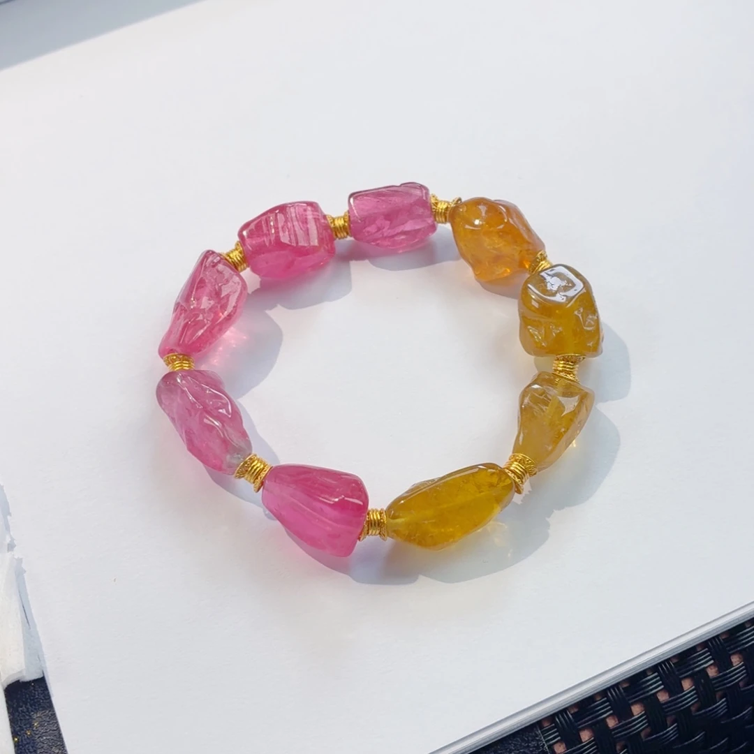 未镶嵌碧玺手链碧玺手链