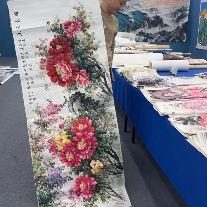 国画宣纸纯手绘字画