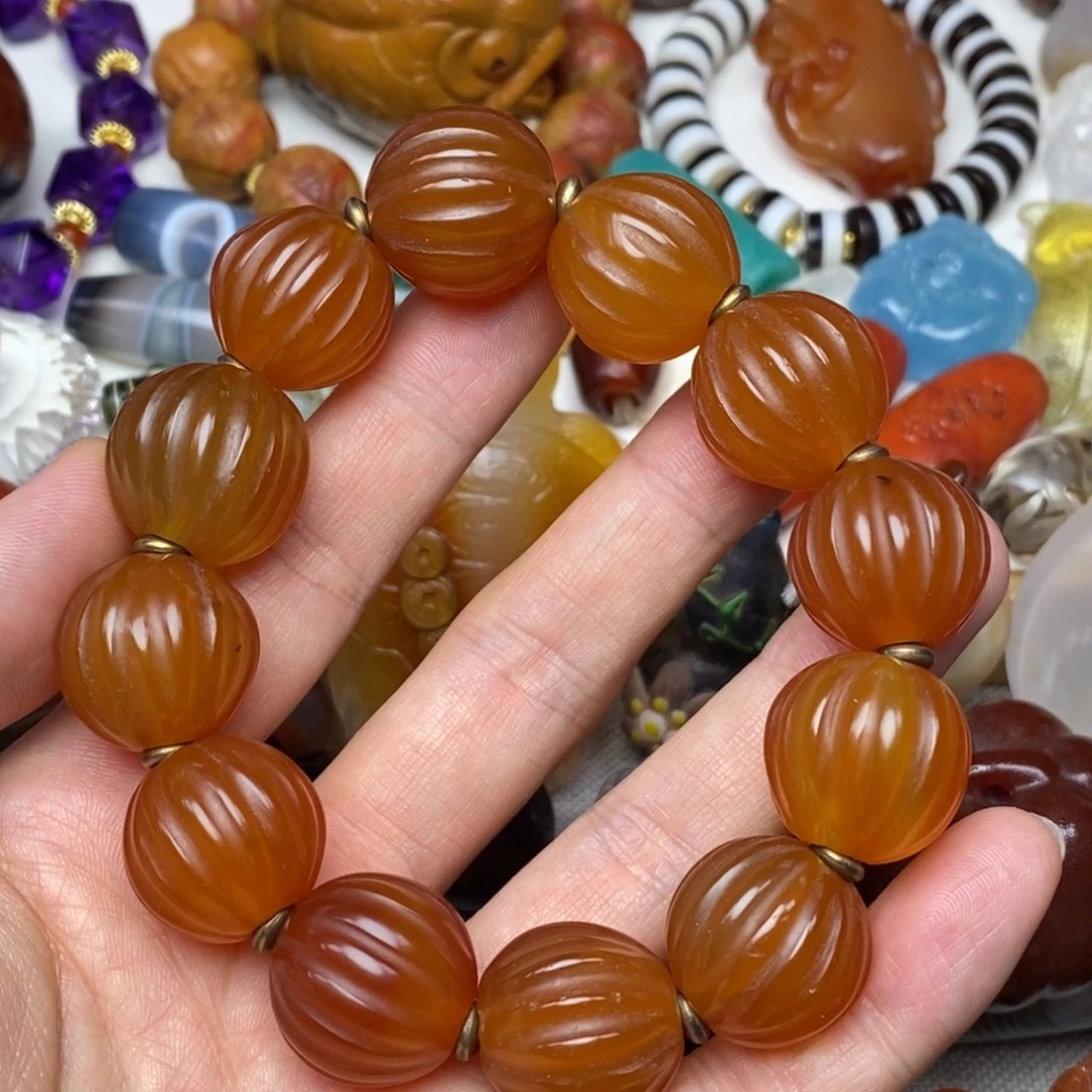 玛瑙/玉髓未镶嵌颈饰