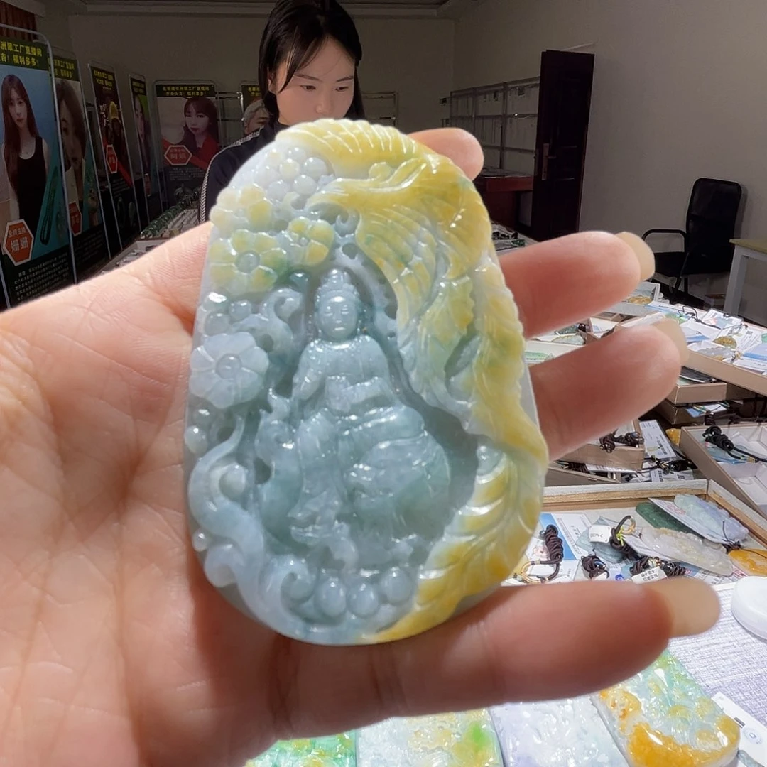 翡翠戒指未镶嵌一个