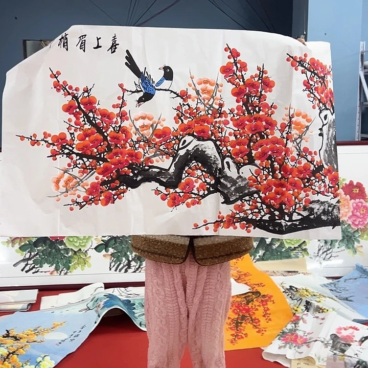 国画纯手绘作品欣赏作品