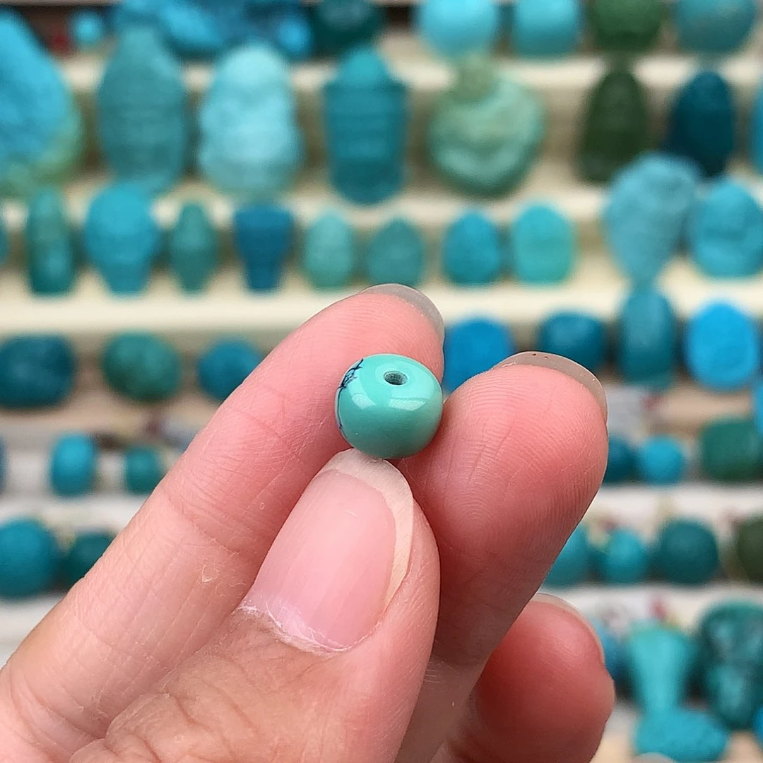 未镶嵌绿松石珠宝奇石7.6