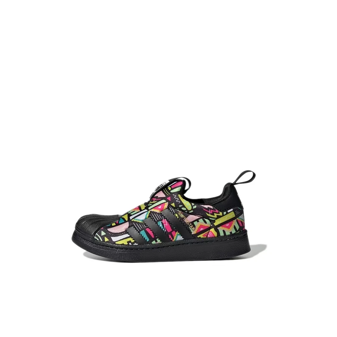 【微瑕】adidas originals SUPERSTAR 360 舒适耐磨板鞋黑黄 EE8386
