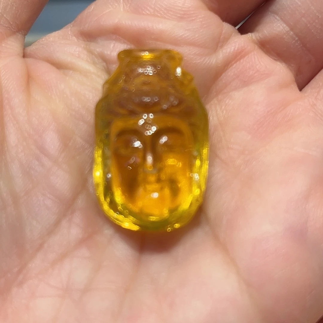 琥珀吊坠(赠链)未镶嵌琥珀吊坠