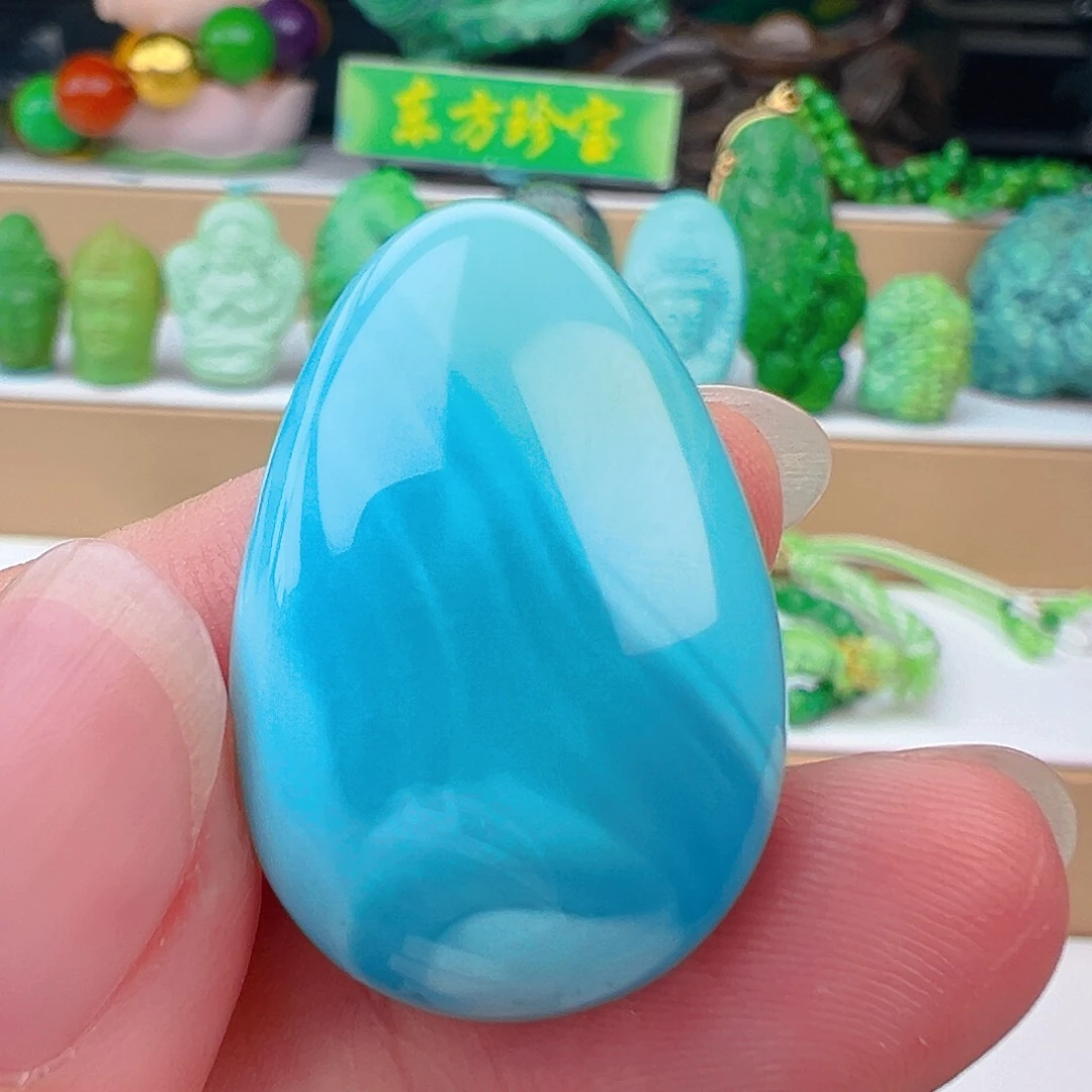 未镶嵌绿松石项链