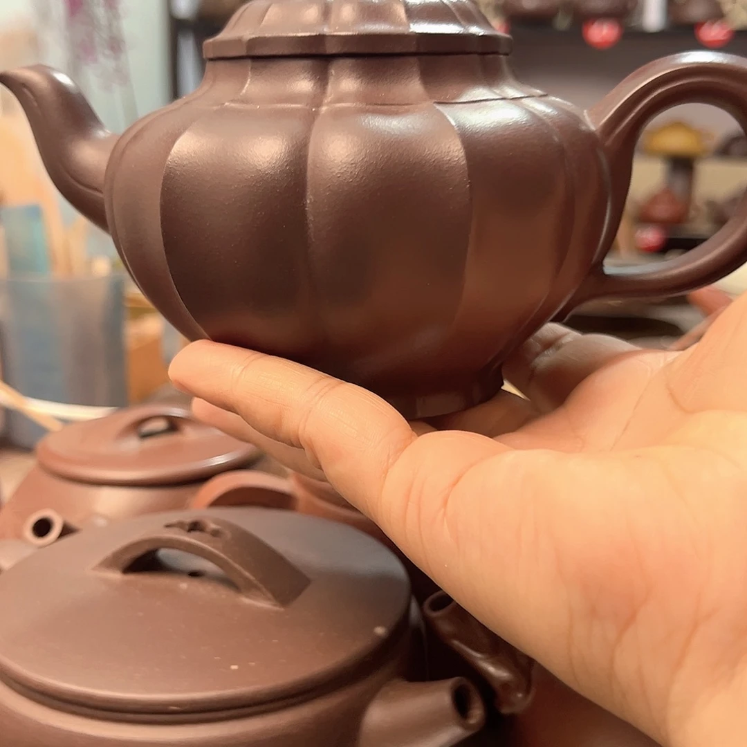 茶壶紫砂全手工制作