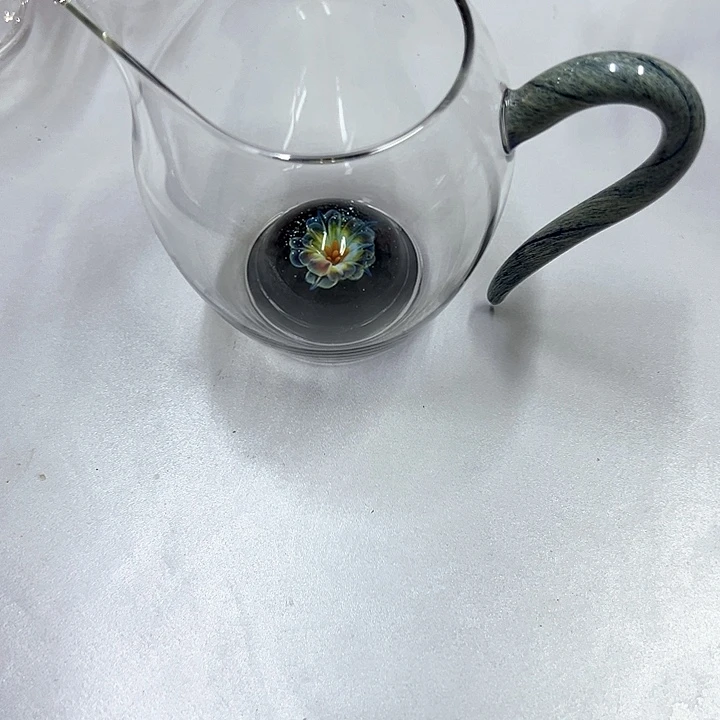 星空兰花公道杯一只