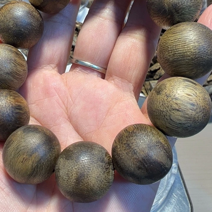 沉香木手串椅楠手串乌身31.5