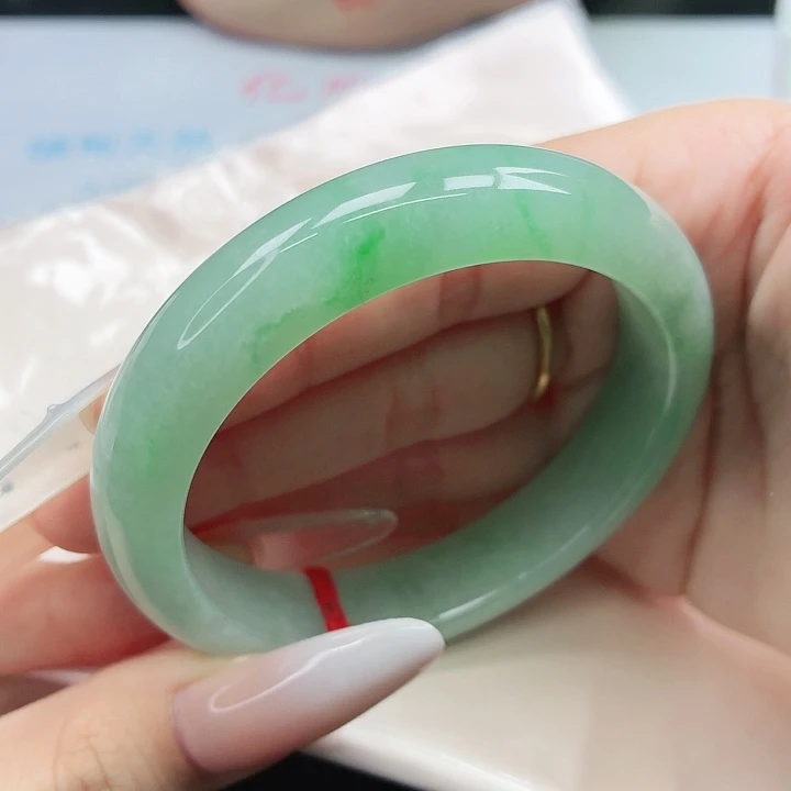 未镶嵌手镯翡翠56-57圈口