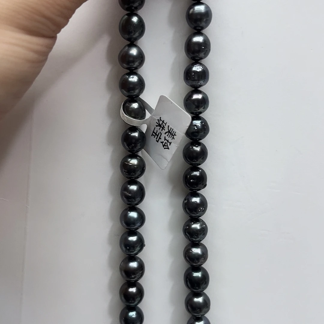 银S925镶嵌颈饰海水珍珠