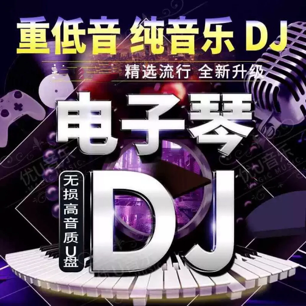 车载音乐U盘电子琴笛子架子dj鼓重低音合奏曲流行DJ纯音乐高音质