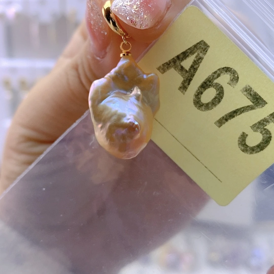 淡水珍珠颈饰银S925镶嵌