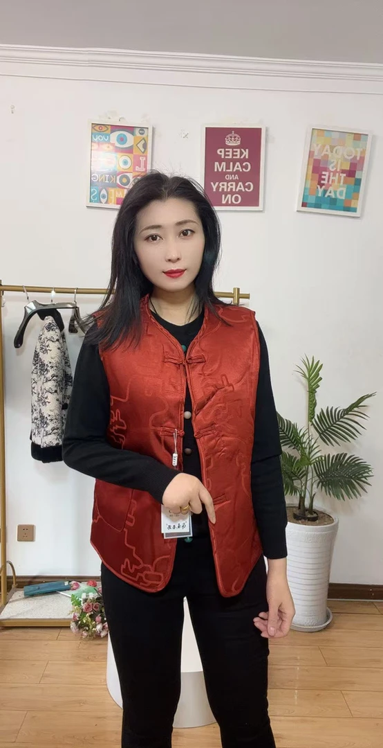 精选两面穿国风93马夹