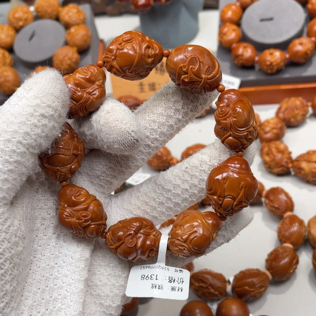 橄榄核手串/手链铁核弥勒2024
