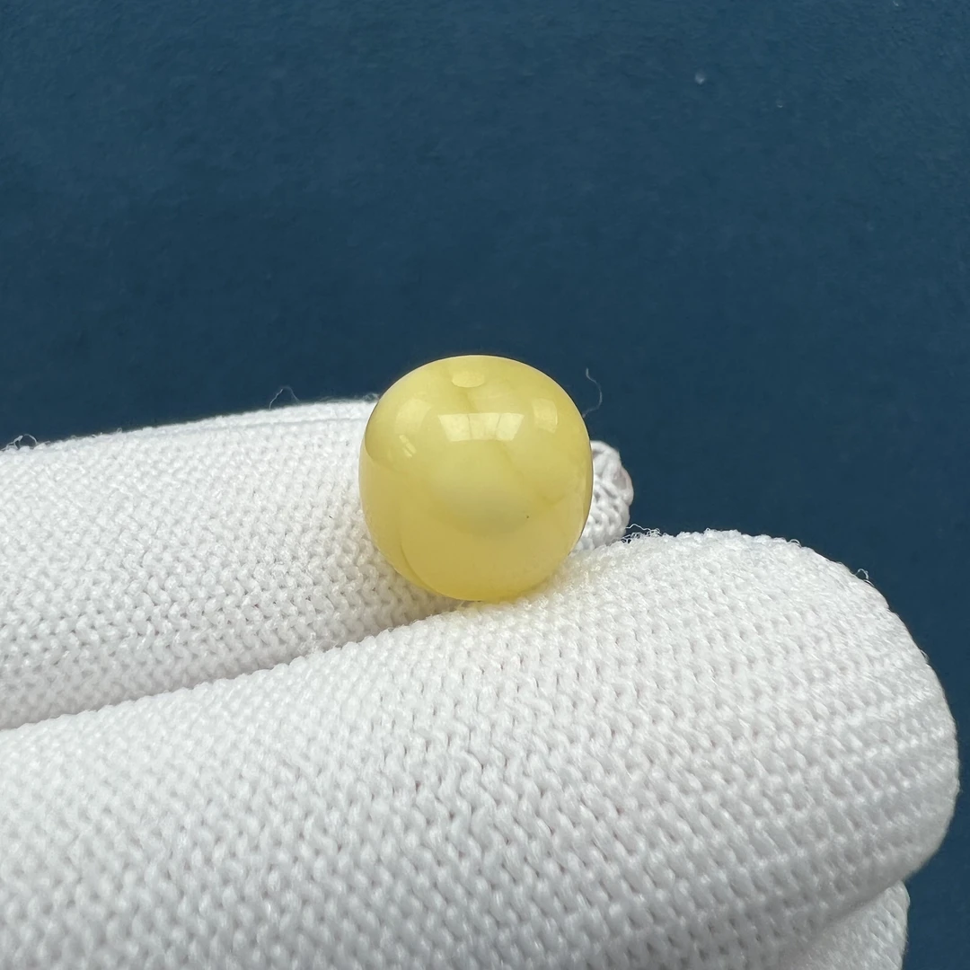 B9876天然原矿蜜蜡【微瑕】老型 11.6*10.6mm 支持复检 假一罚十