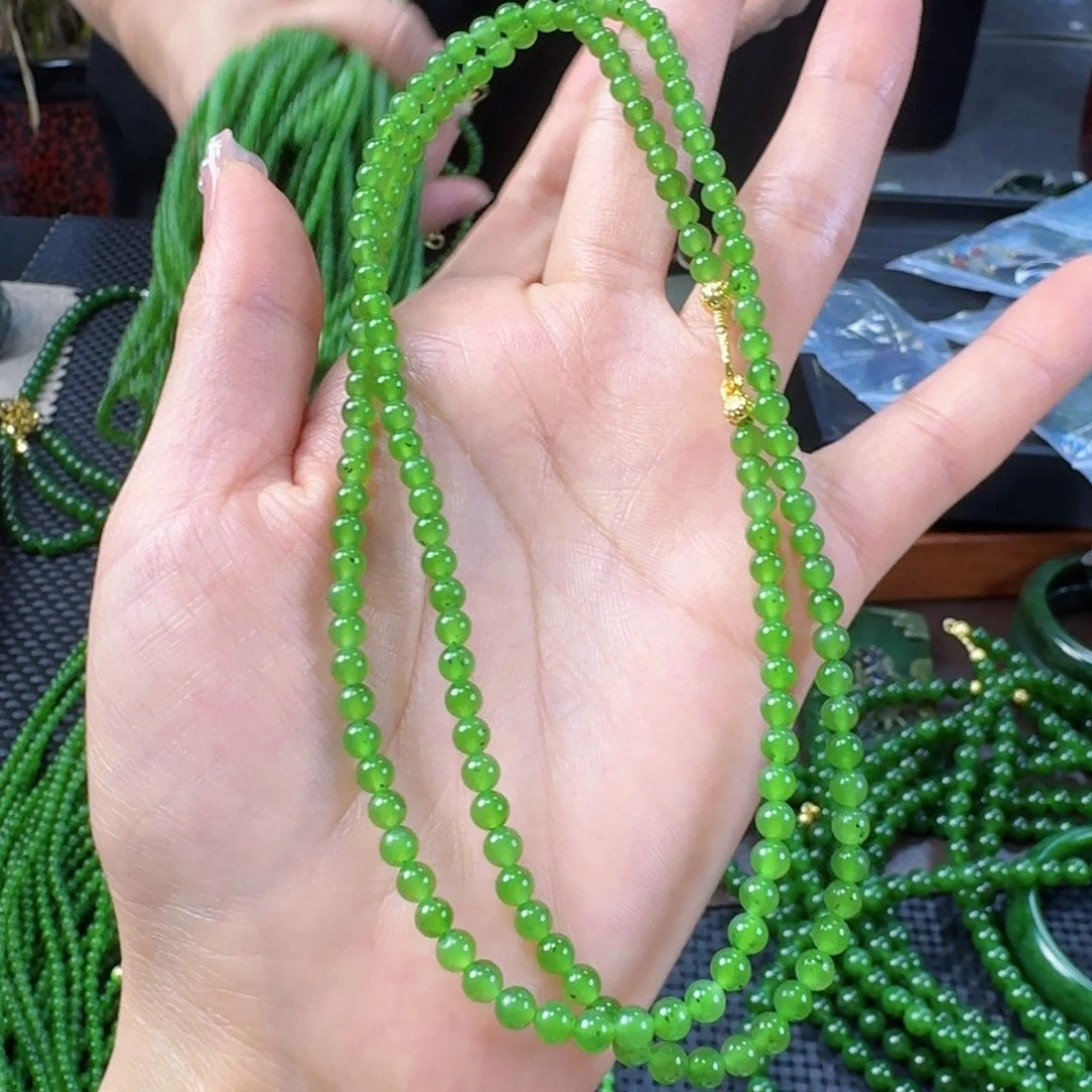 和田玉（碧玉）未镶嵌颈饰卡4