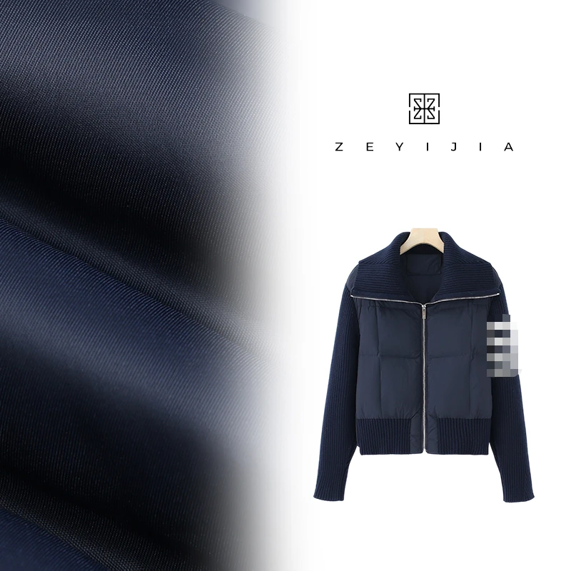 【ZEYIJIA】秋冬季时尚百搭休闲保暖常规款开衫羽绒服25154