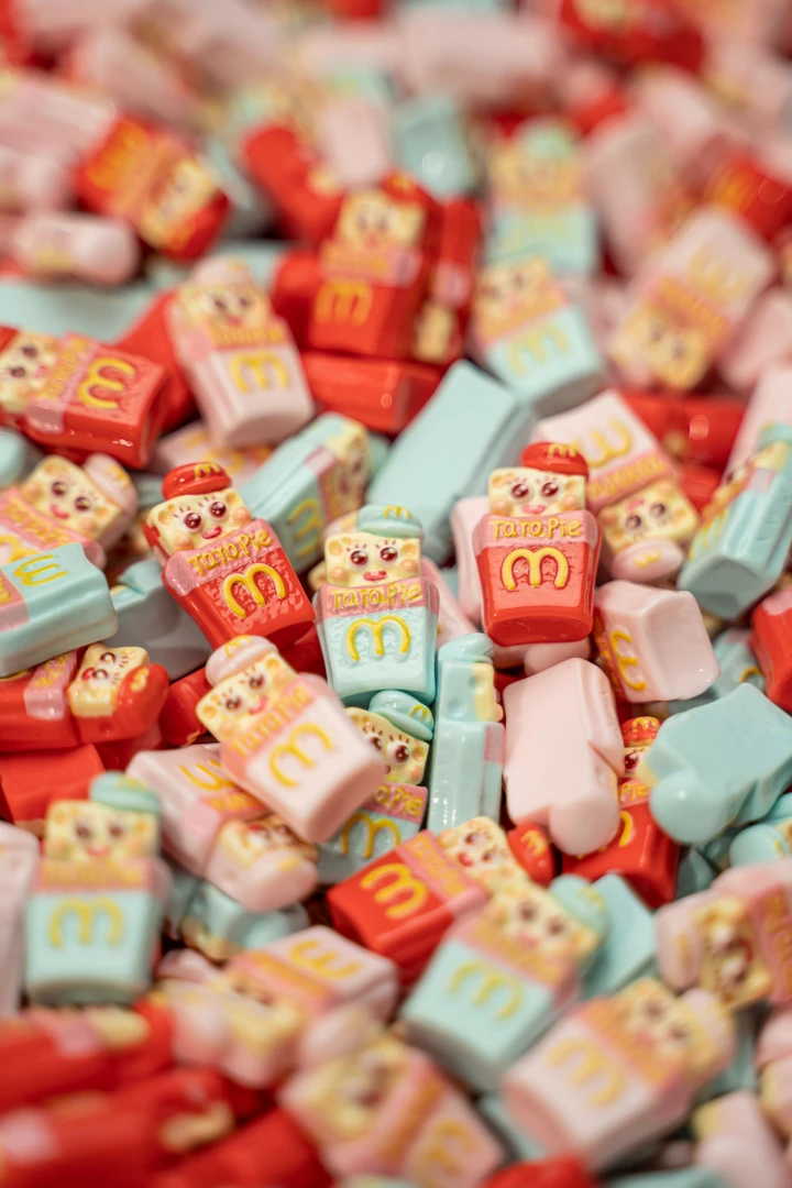 【妮梦梦定制】海绵宝宝派 定制混色底托 亮面混色DIY树脂配件