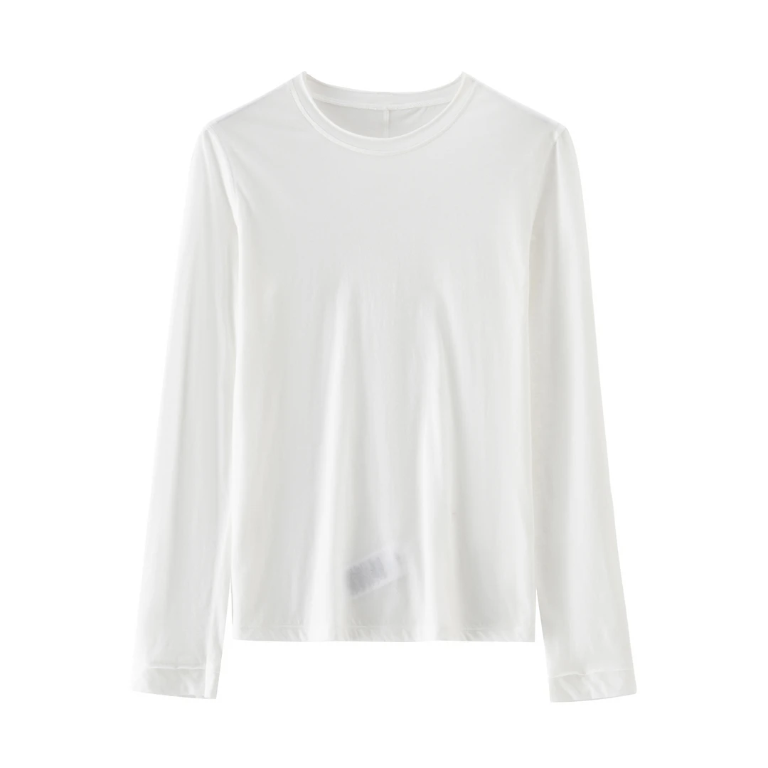 【KZ】松弛准则 棉料宽松空气T恤长袖内搭打底衫 10260