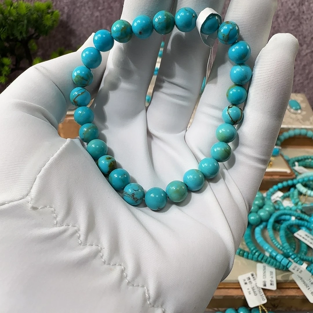 绿松石未镶嵌7mm➕手串