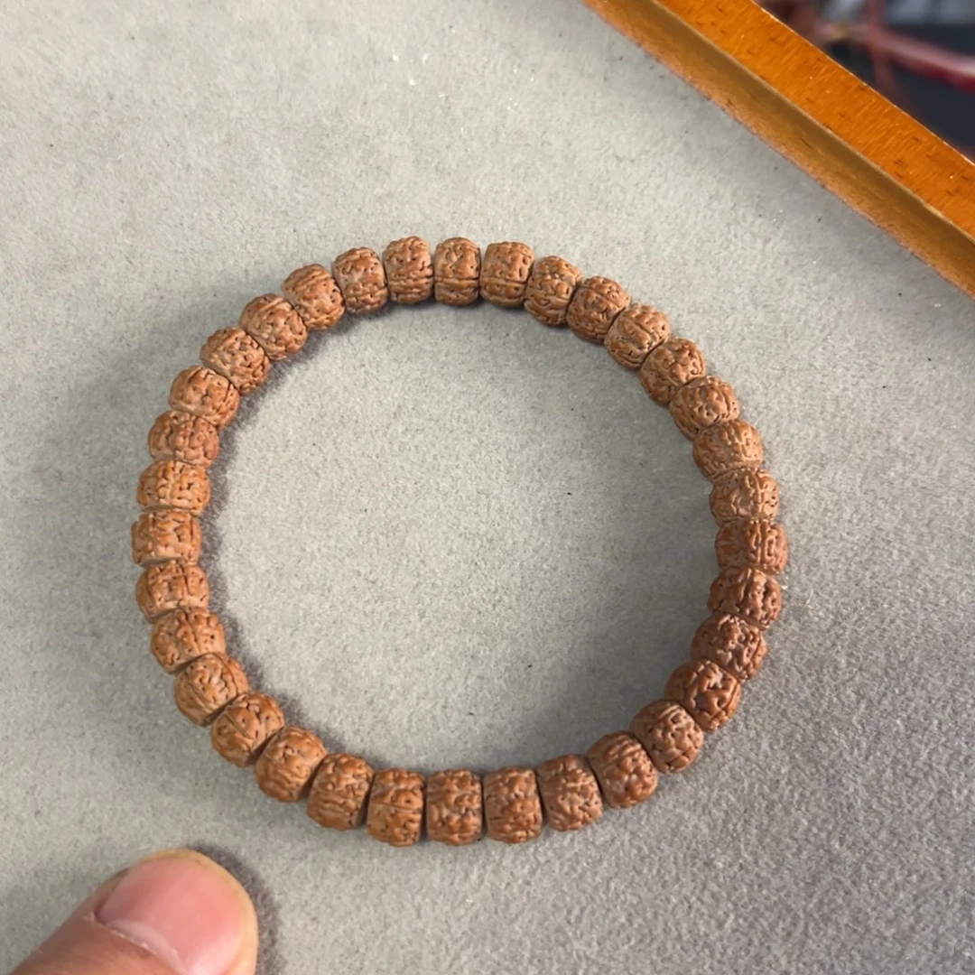 金刚菩提手串盘龙纹单圈尺寸8.7