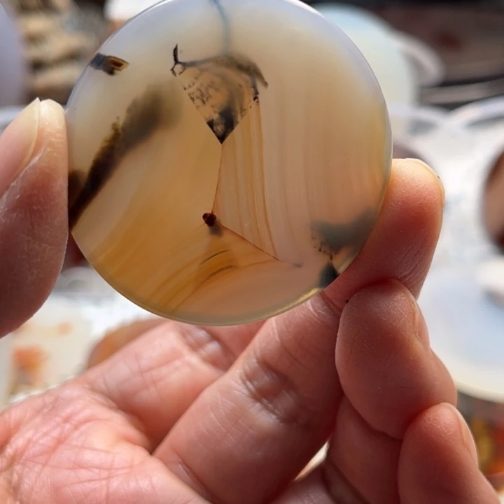 玛瑙/玉髓未镶嵌吊坠(不含链)