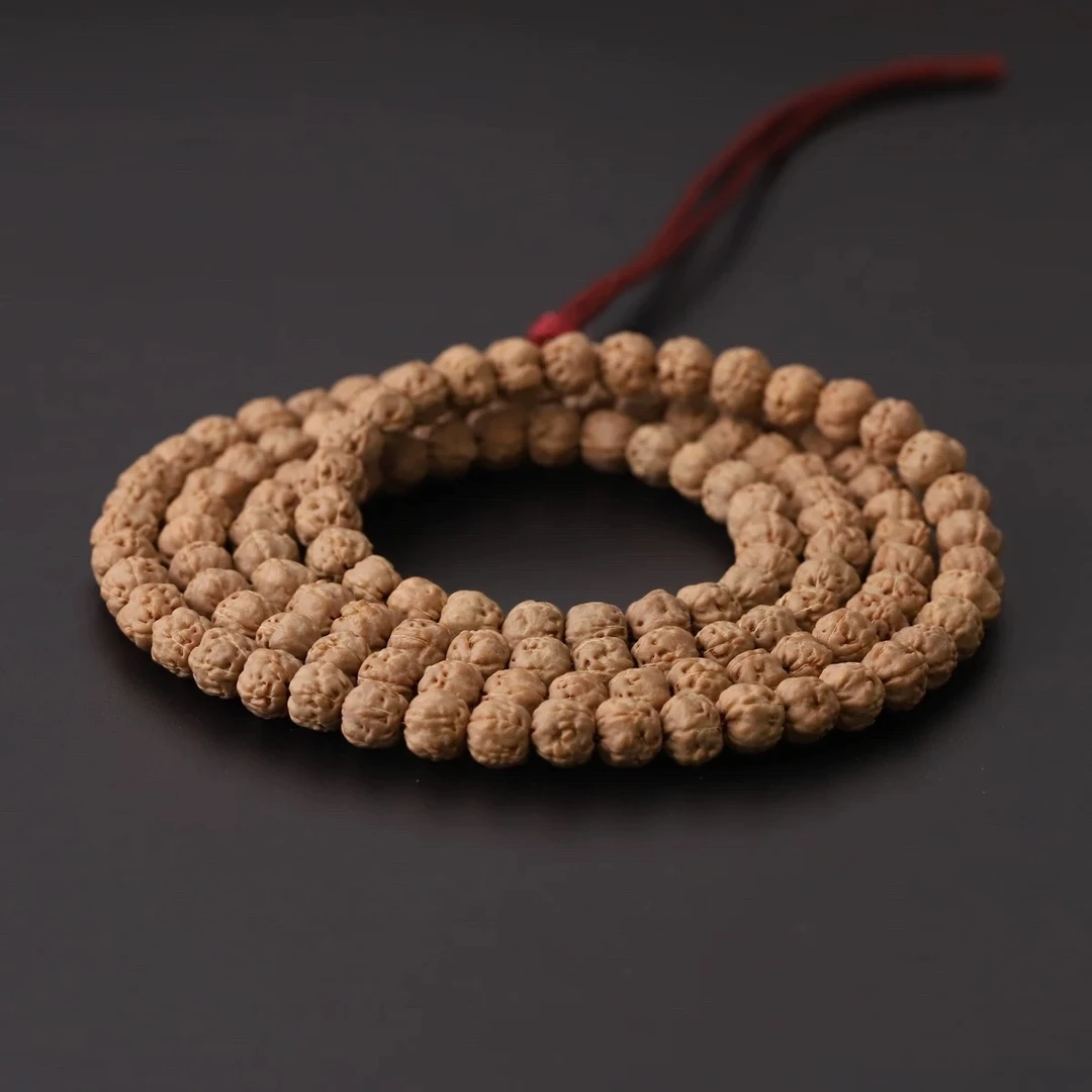 五爪金龙佛手原生态小金刚菩提手串108颗男女三日红手持文玩佛珠