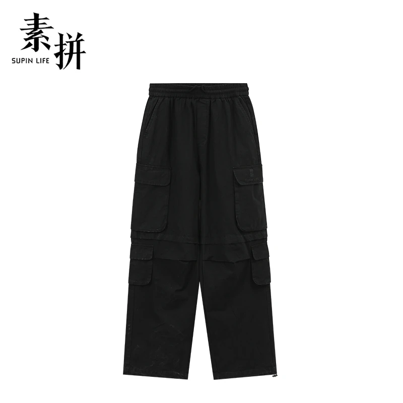 素拼休闲裤SPBXK511198AM