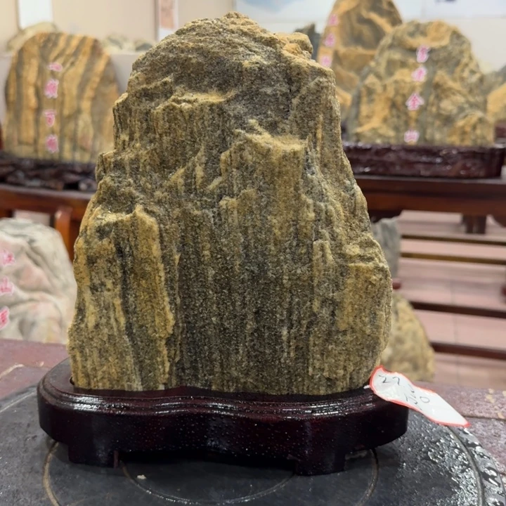 石材山川美景靠山石