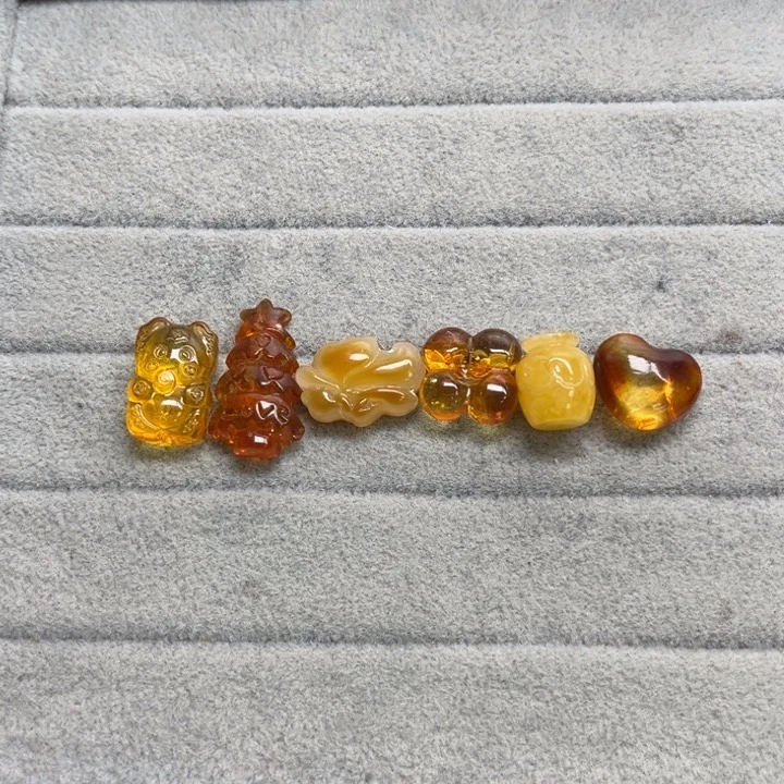 未镶嵌蜜蜡裸石天然琥珀蜜蜡