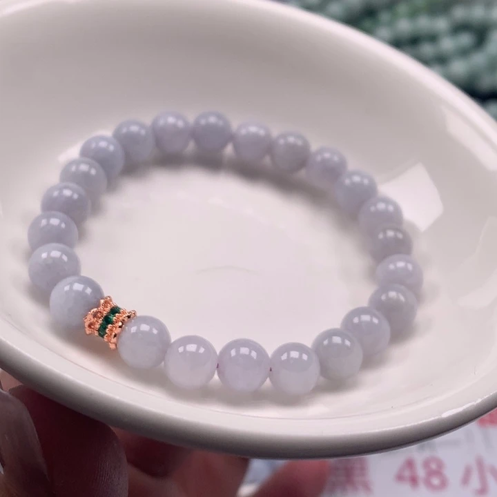 翡翠未镶嵌颈饰翡翠有瑕疵不退不换