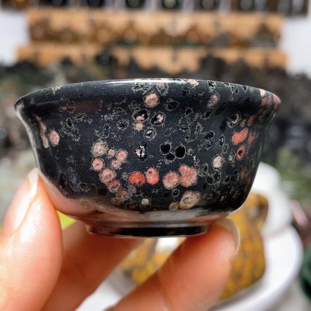 梅花玉福利款翻边杯