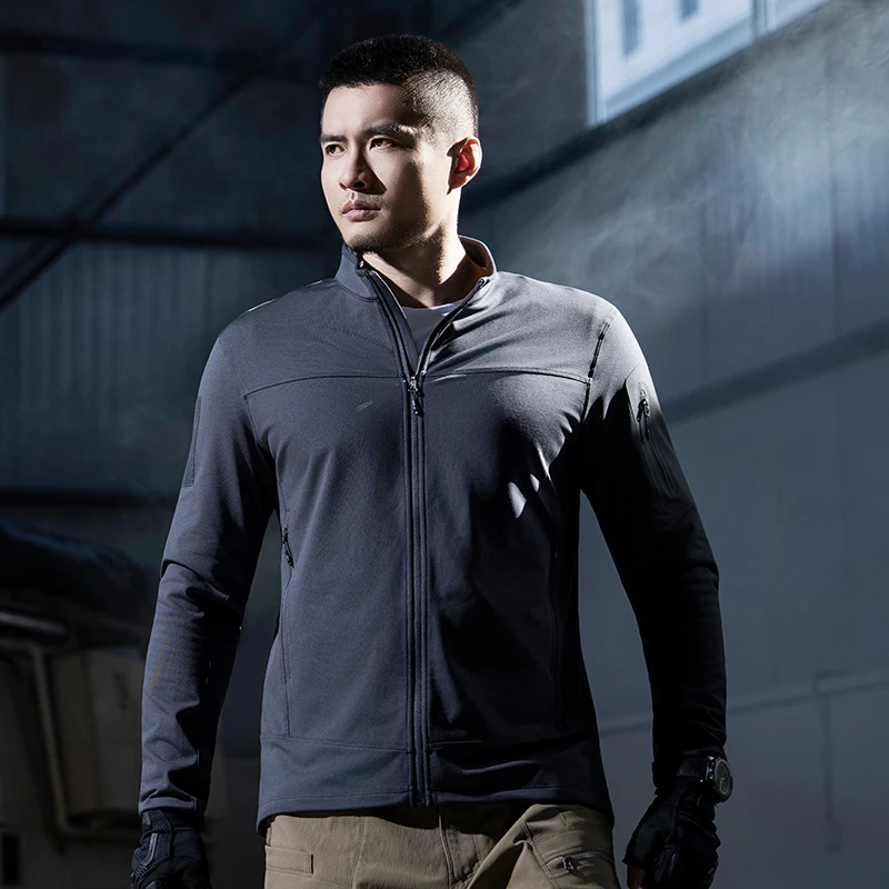 【张译同款】龙牙三代幻刃轻量抓绒外套秋冬夹克户外休闲抓绒衣外套