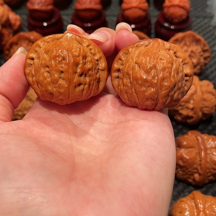 @****文玩核桃把件南瓜