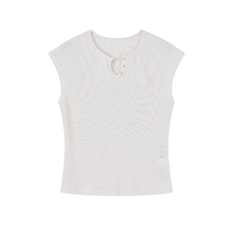 【达人专属】亮银丝针织衫W6062