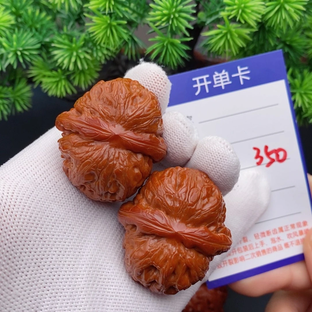 文玩核桃把件42元宝350