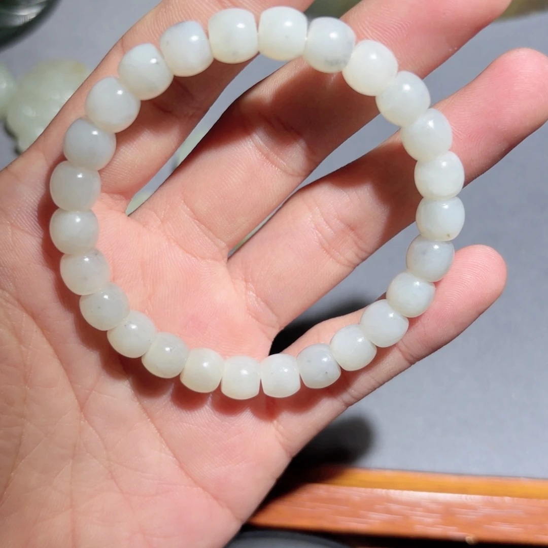 和田玉手链未镶嵌