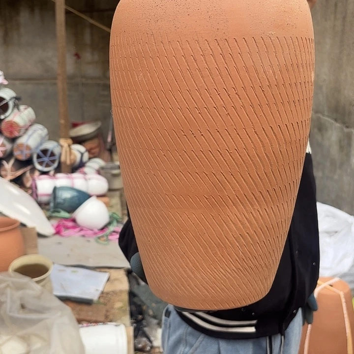 红陶红陶口径19高度33