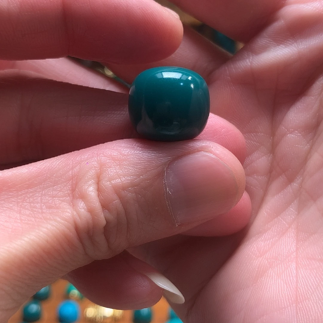 鸥***咔琉璃/树脂/塑料类地狱色16mm老行