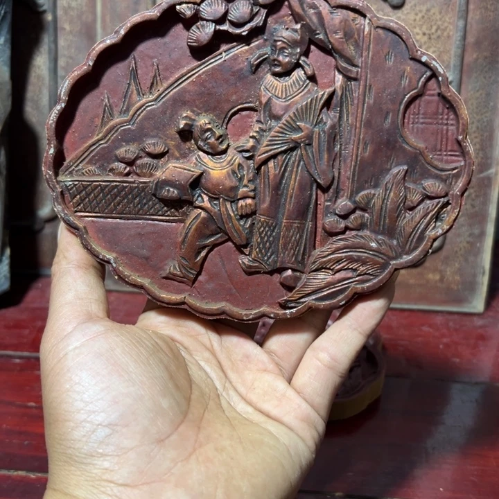 卡***圈木木雕工艺品摆件