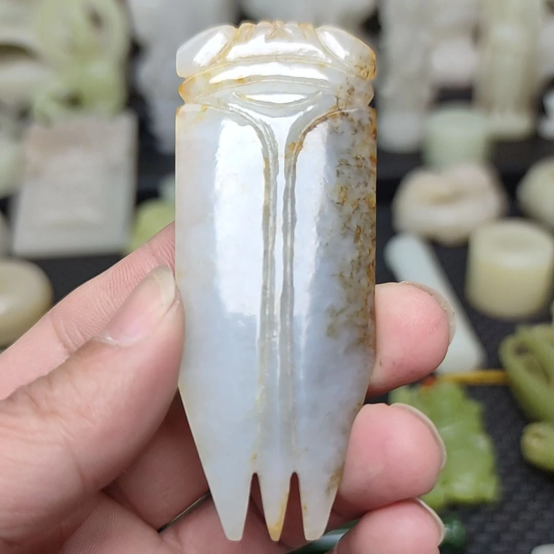 和田玉挂件未镶嵌