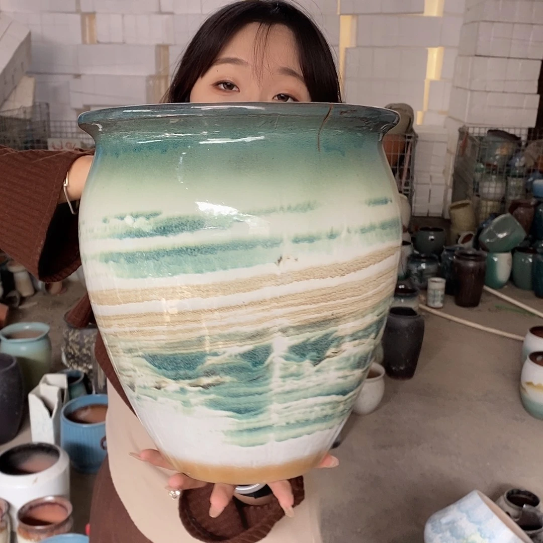 花盆紫砂瑕疵27/30fhffgb