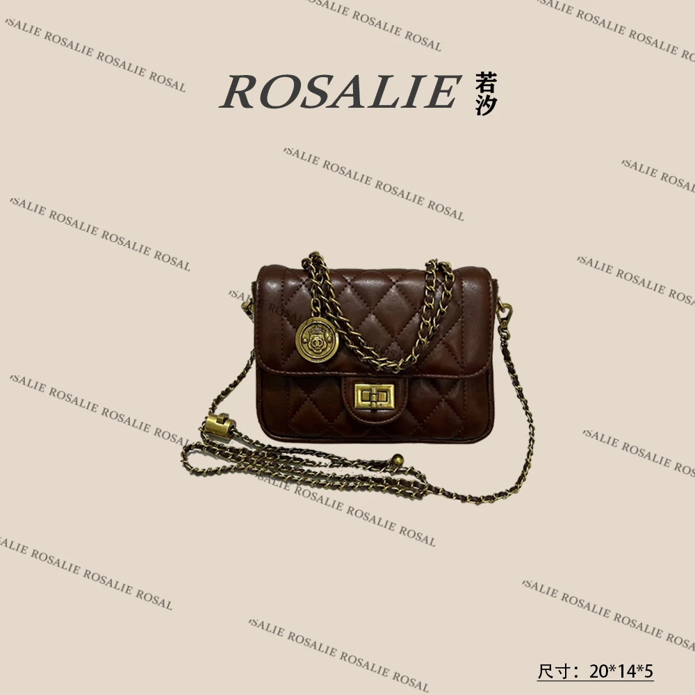 【若汐Rosalie】ZT-D7039-游牧咖轻奢小众时尚气质百搭女士包包