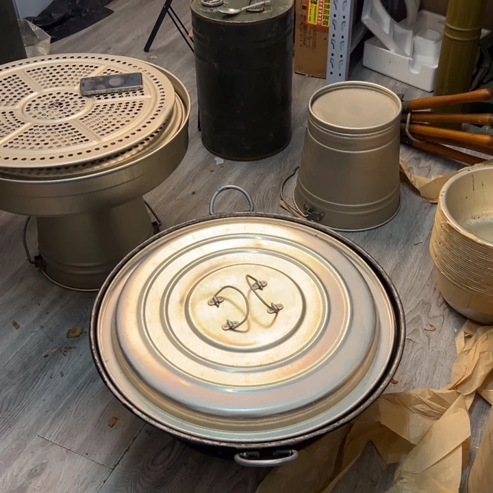 厚款瑕疵铁锅➕瑕疵铝盖