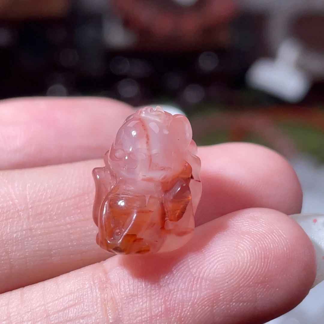 南红玛瑙未镶嵌挂件9454