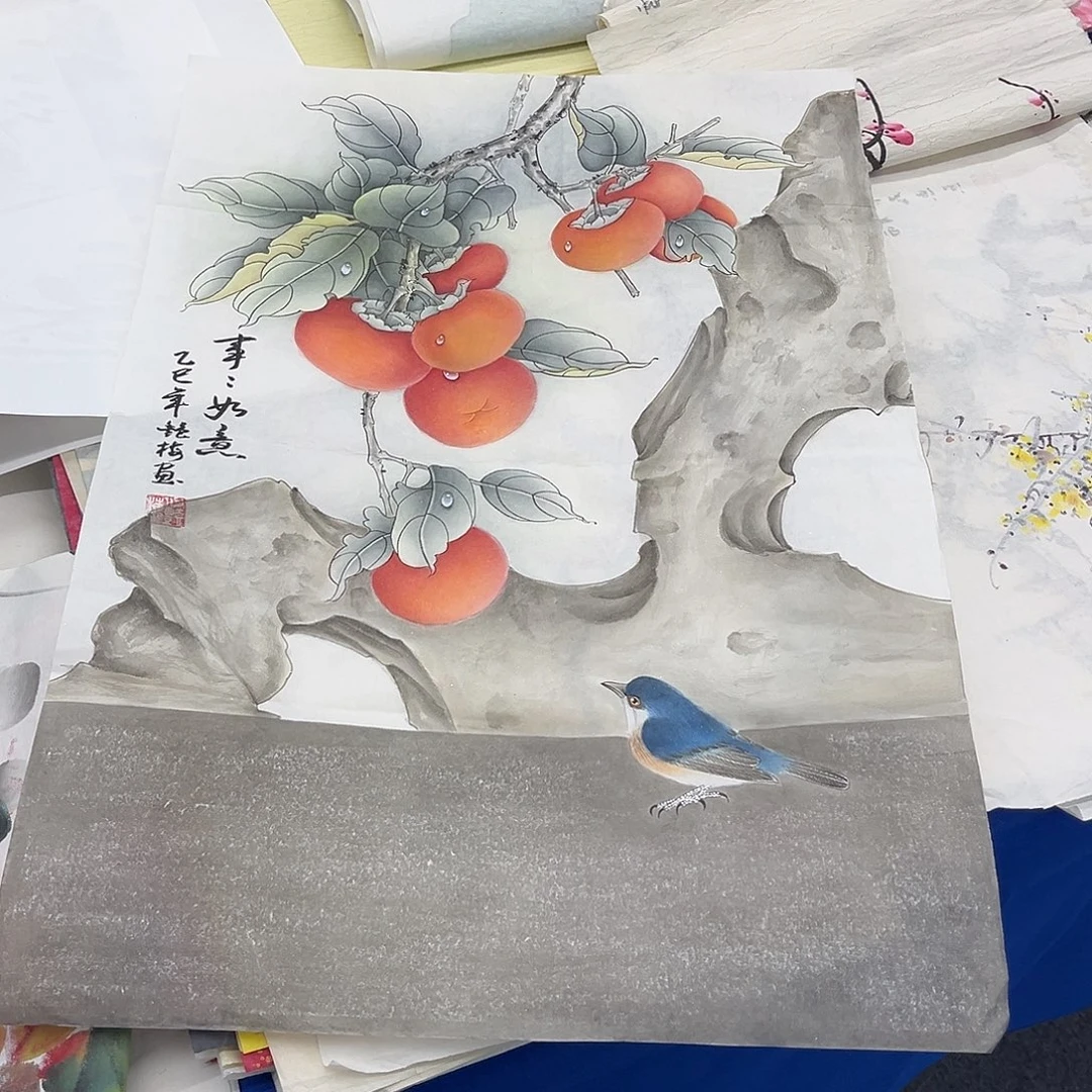 国画纯手绘作品欣赏
