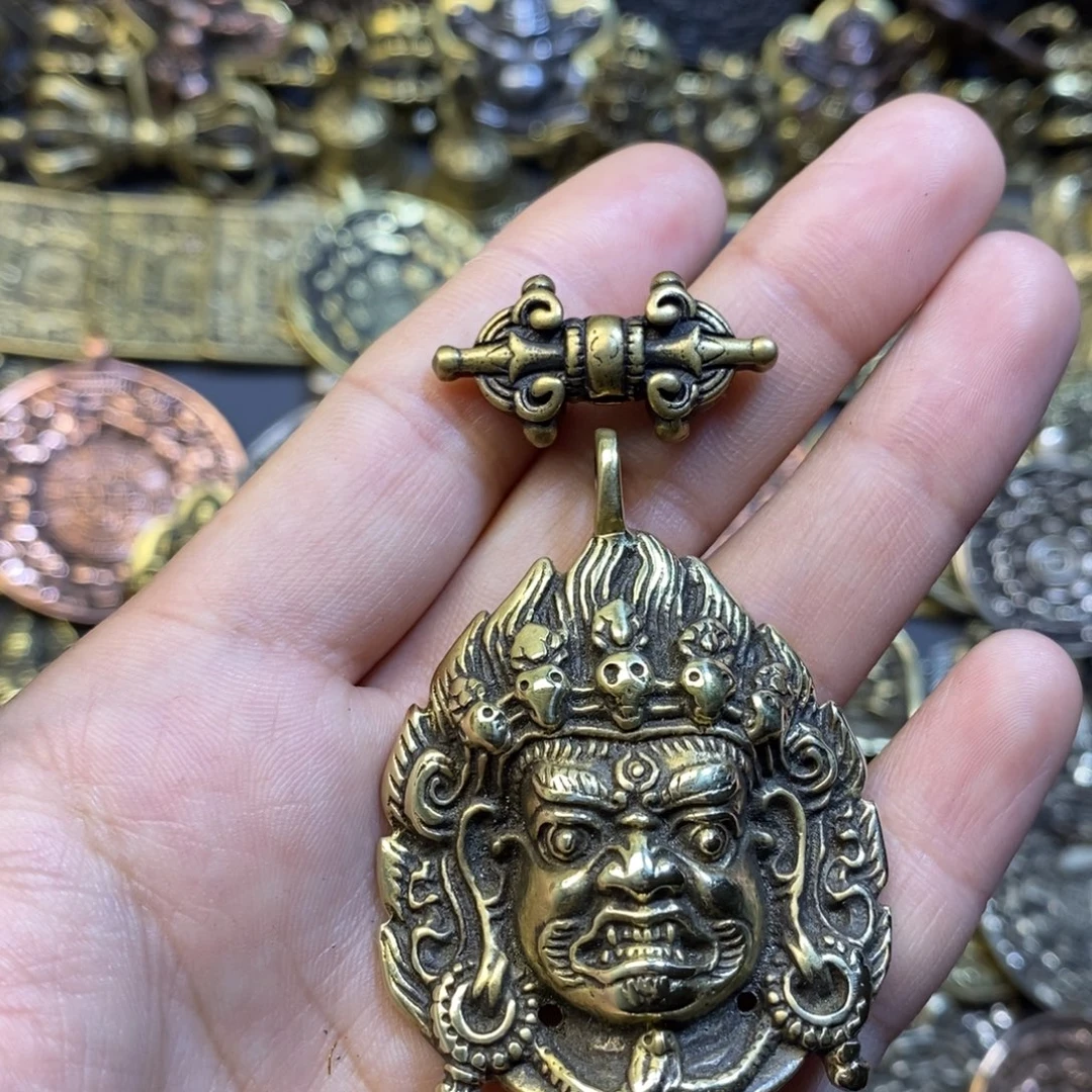 藏式大黑天牌子搭配