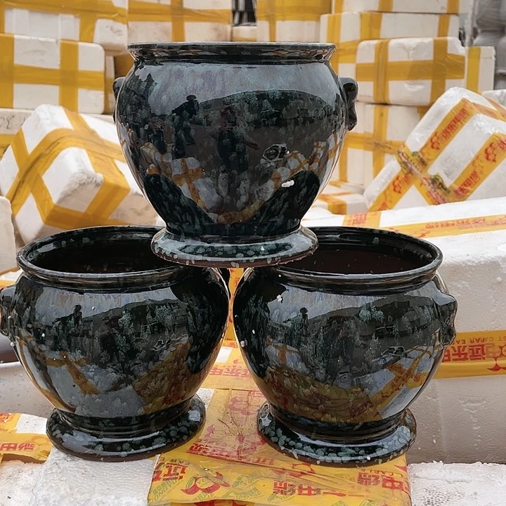 红陶宜兴紫砂花盆