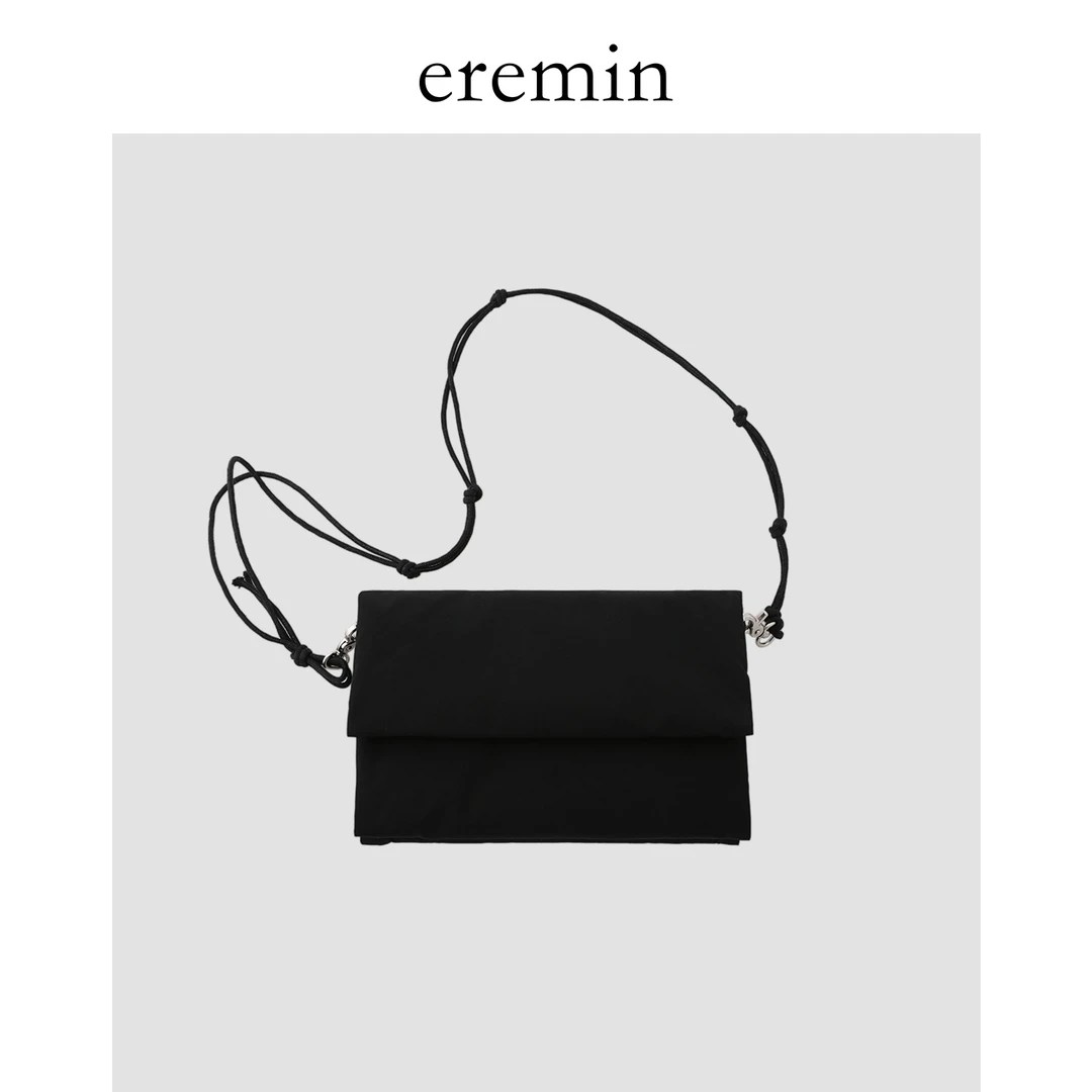 Min 简约轻量信封包通勤翻盖夹棉斜挎包