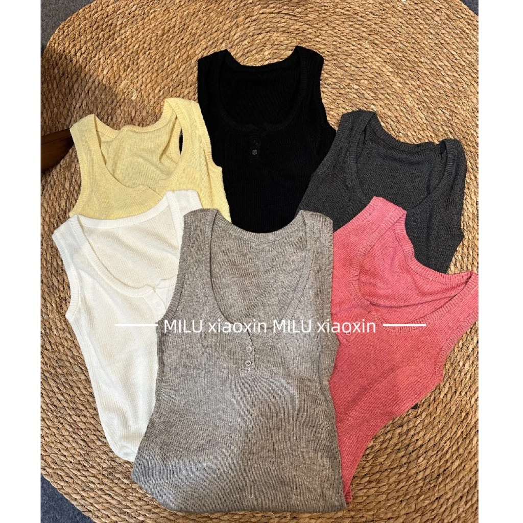 【MILU】高端天丝羊毛针织上衣 6126